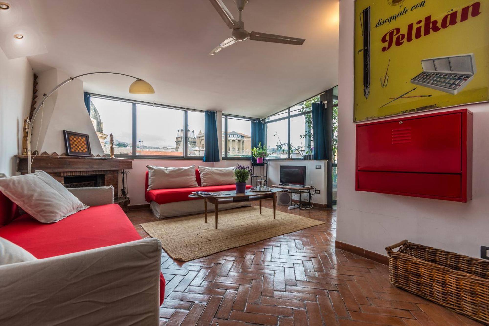 Historical Naples With Panoramic Terrace Apartment Exterior photo