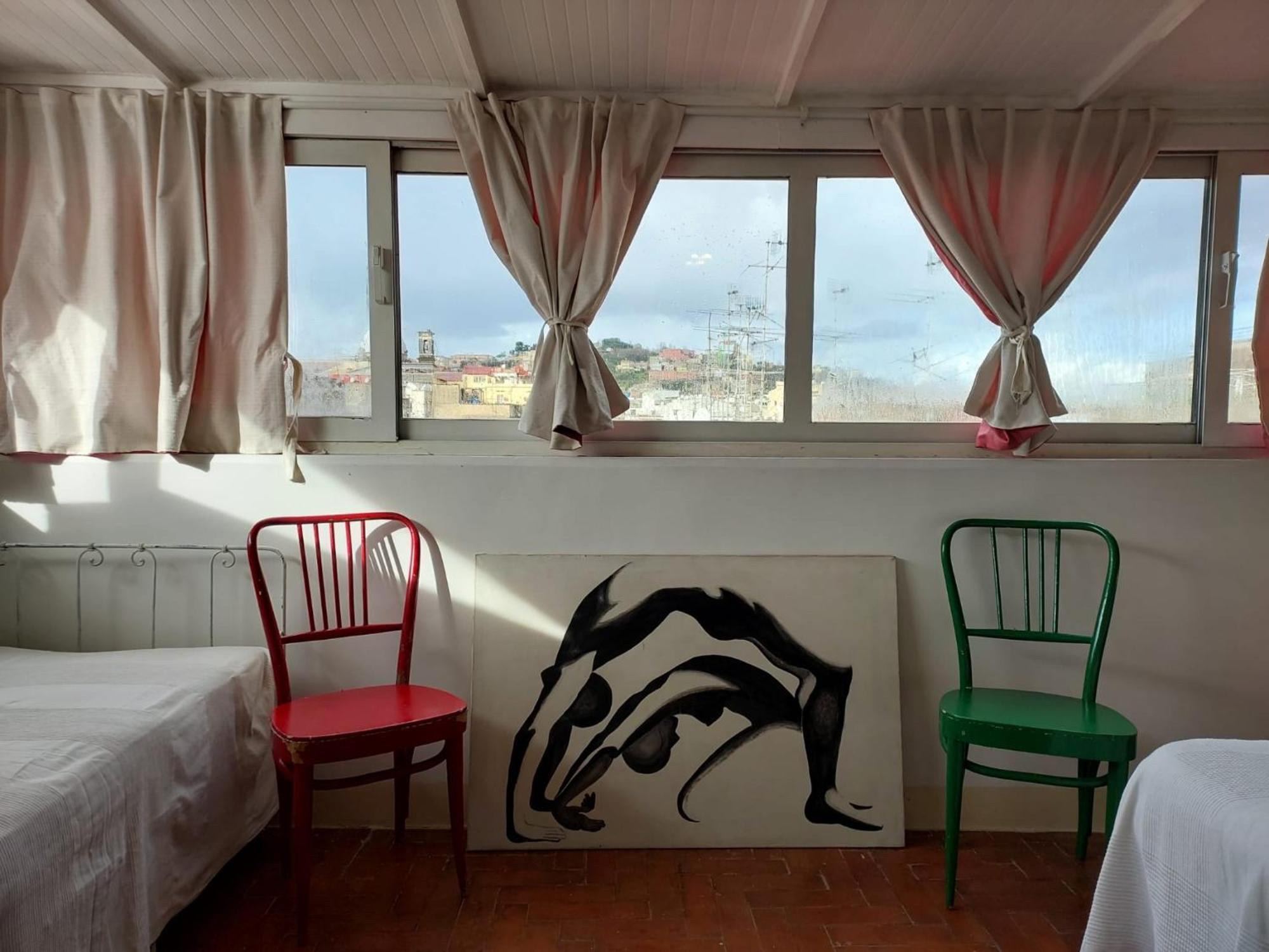 Historical Naples With Panoramic Terrace Apartment Exterior photo